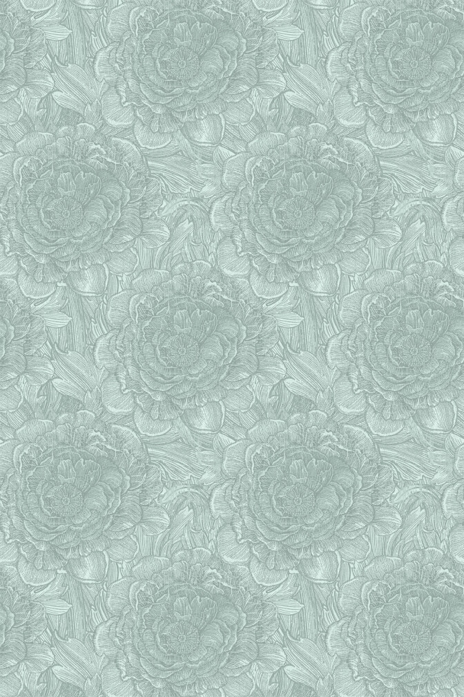 Large Tudor Rose Wallpaper / image 1