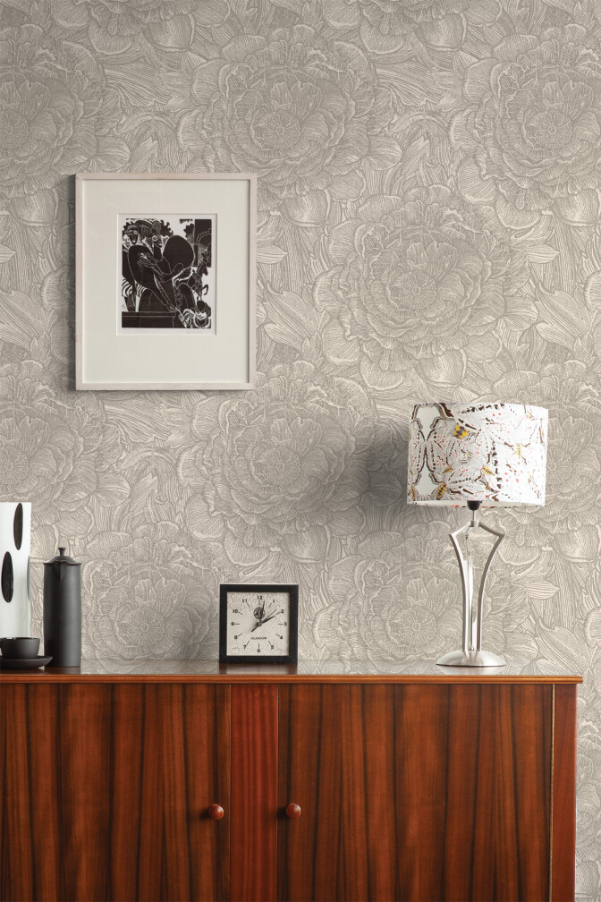 Large Tudor Rose Wallpaper / image 3