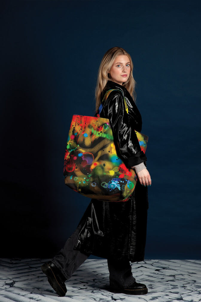 Graffiti All Over Shopper Bag / image 2