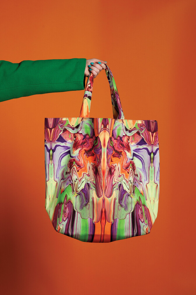 Marble Gum Shopper Bag / image 3