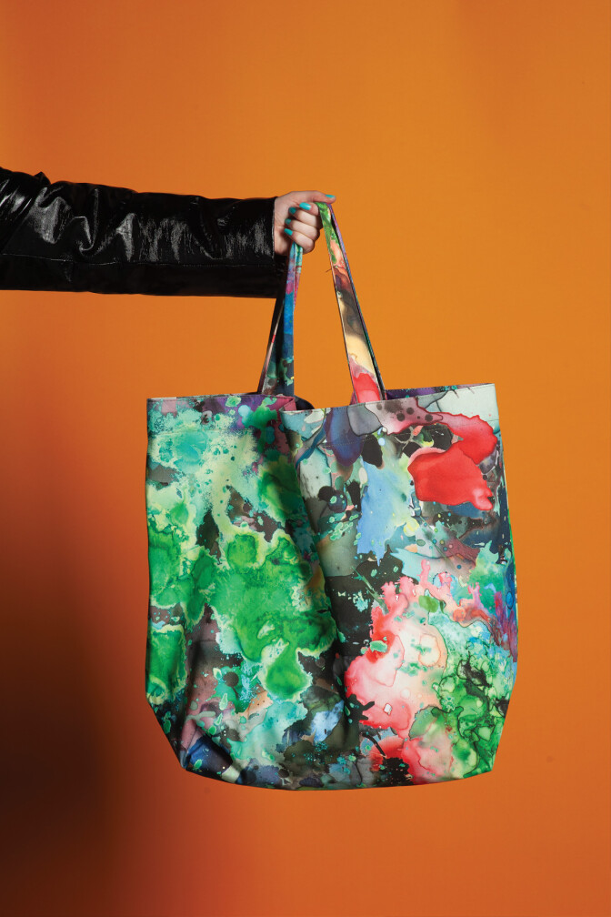 Kaleido Splatt All Over Shopper Bag / image 4