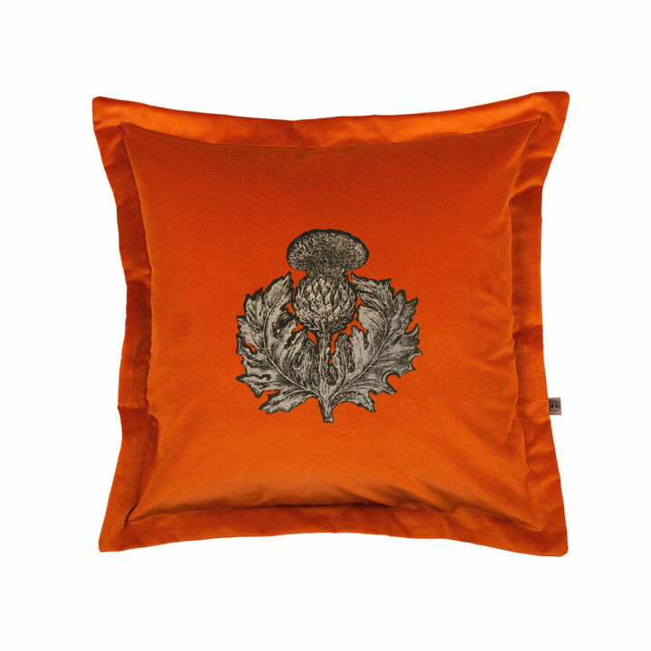 Thistle Velvet Cushion / image 1