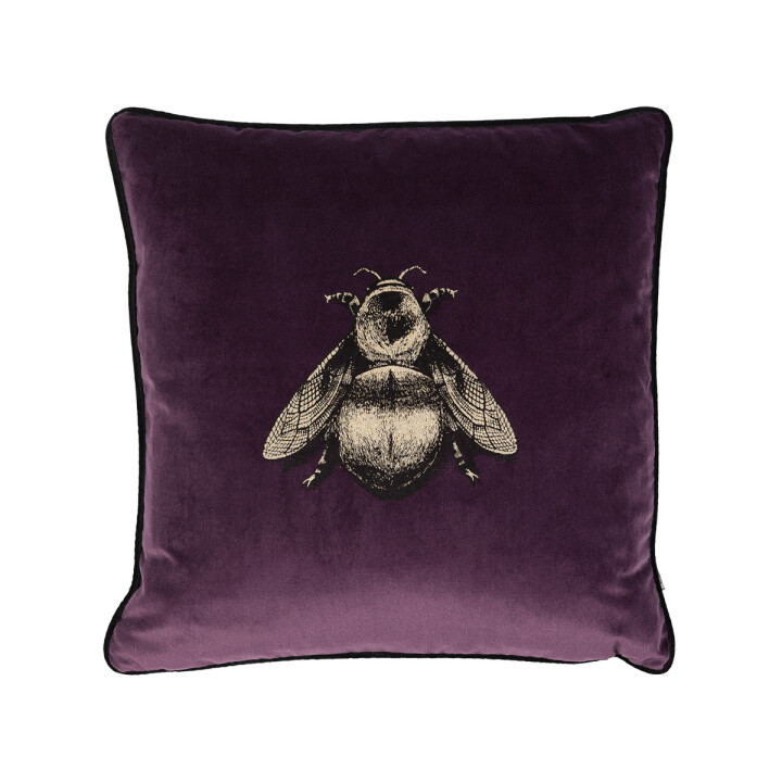 Small Napoleon Bee Velvet Cushion / image 1