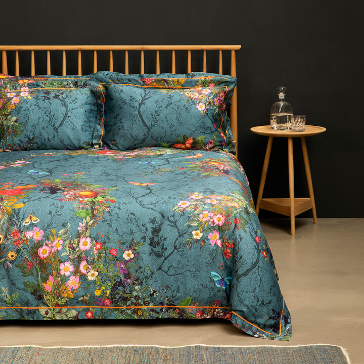 Bloomsbury Teal Garden Duvet Set / image 1