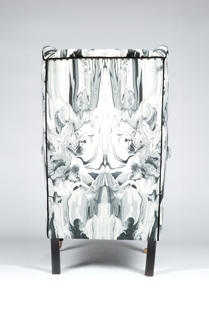 Marble Gum Tall Wingback / image 2