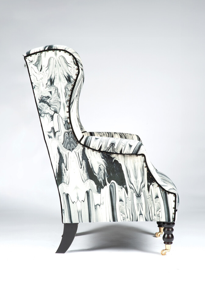 Marble Gum Tall Wingback / image 3