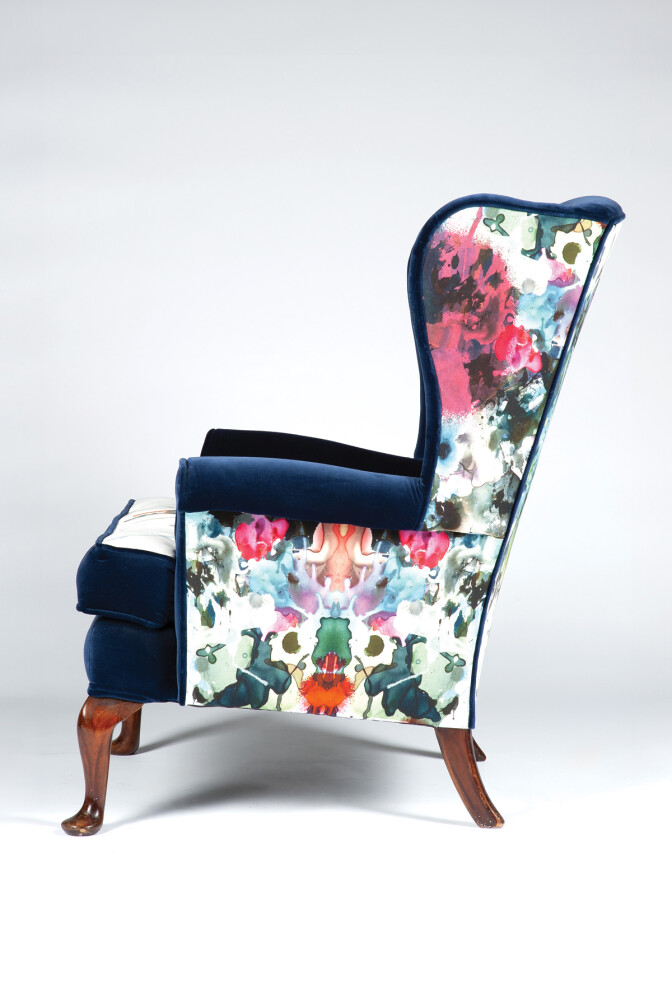 Kaleido Splatt Navy Wingback / image 2