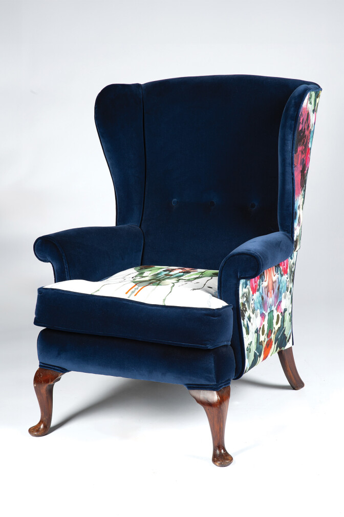 Kaleido Splatt Navy Wingback / image 4