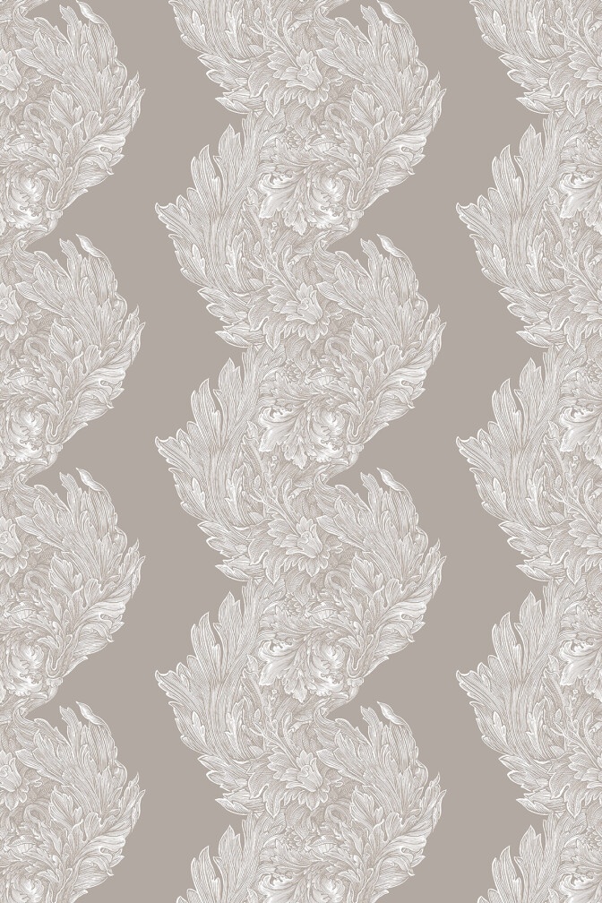 Stucco Stripe Wallpaper / image 1